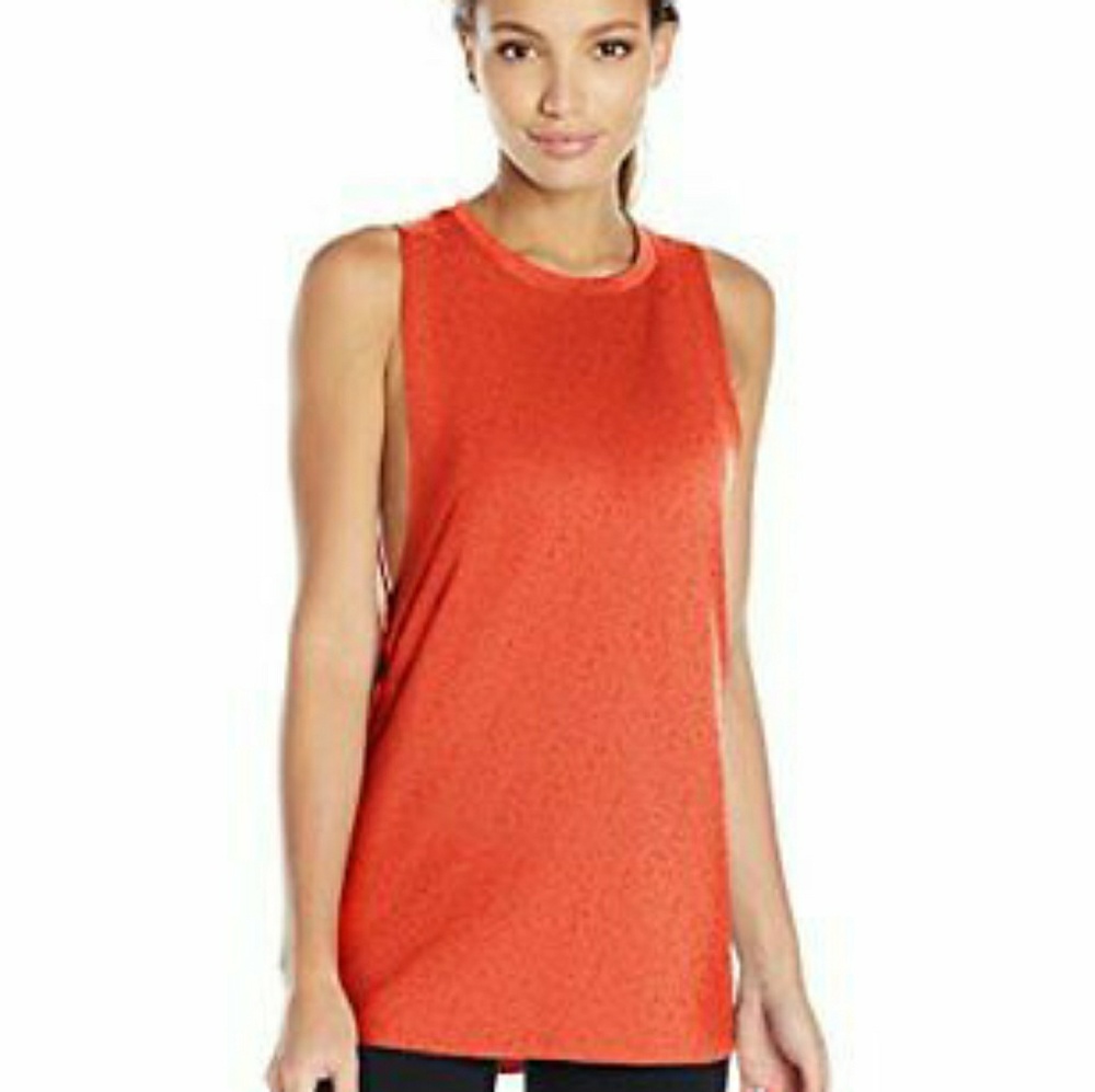 adidas Flecks Muscle Tank Top Easy Coral
